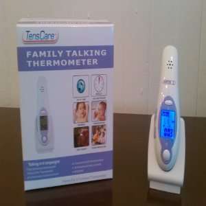    Family Ear and Forehead Talking Thermometer