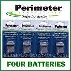 4ea invisible fence brand petstop dog collar battery 4 each