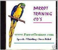 Parrot Training CD   Wacky / Funny Phrases for Parrots  