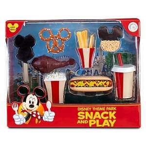 Disney Parks Mickey 8 pc Kitchen Snack Play Set NEW  