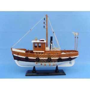 Built Not a Kit   Wooden Scale Fishing Boat Replica Fishing Ship Model 
