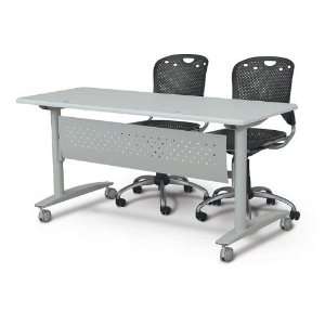  Balt 90274 Lumina Flip Top Folding Table w/ Modesty Panel 