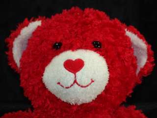 Retired Build Bear Hugs Kisses Red Heart Love gallery  