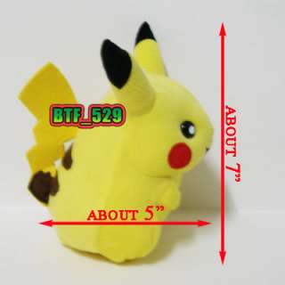 New Pokemon Plush Figure Doll Toy ( 7 Pikachu )  
