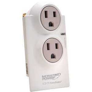 Monster Power Hs Avfl 200 2 Outlet Home Series Lcd Powerprotect (Surge 