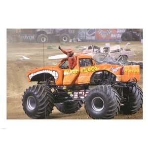  El Toro Loco Monster Truck Poster (24.00 x 18.00)