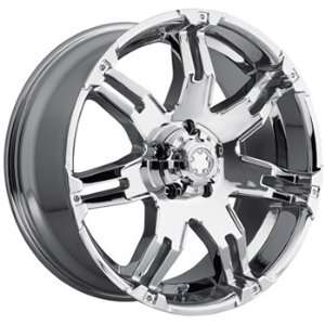 Ultra Gauntlet 16x8 Chrome Wheel / Rim 5x5 with a 10mm Offset and a 78 
