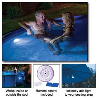 REMOTE CONTROL LED SWIMMING POOL WALL LIGHT  