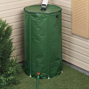   Portable RAIN BARREL water collecting collect Storage System  