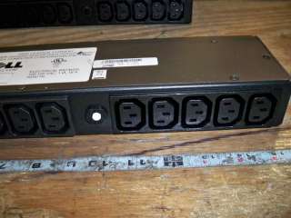 Lot of 7 Dell 1T890 Power Strip Distribution Unit AP6020 PDU  