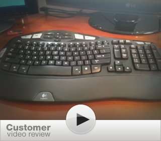   Logitech K350 2.4Ghz Wireless Keyboard