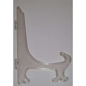  Clear Plastic Easel Plate Stand 10