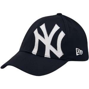 New Era New York Yankees Navy Blue Side Patch 39THIRTY Stretch Fit Hat 