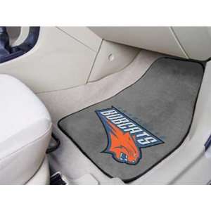  Charlotte Bobcats NBA 2 Piece Printed Carpet Car Mats 