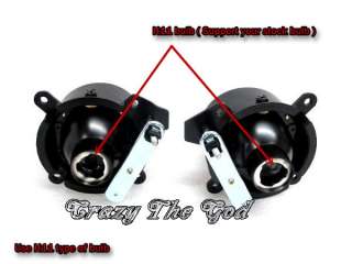 New Projector Fog Light (Black Housing Without Lens )for Mini Cooper