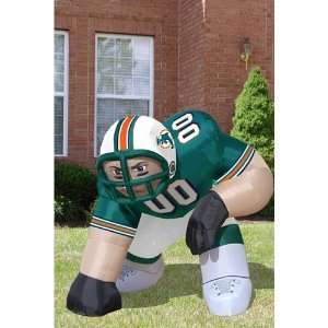   Dolphins NFL Inflatable Bubba Player Lawn Figure 60 Tall Sports