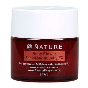  @Nature Rose Flower Facial Night Jelly Ex Beauty