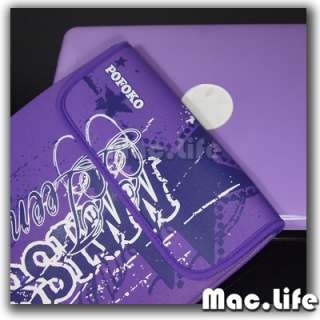 Purple Sleeve Bag Cover Case for Laptop 13 Macbook Pro  