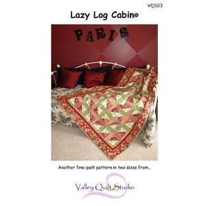 Lazy Log Cabin Quilt KIt Great For BEGINNERS  