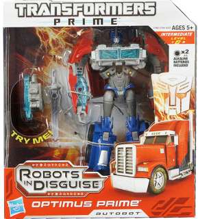 Transformers Prime RID Animated Series 2012 Voyager Bulkhead Optimus 