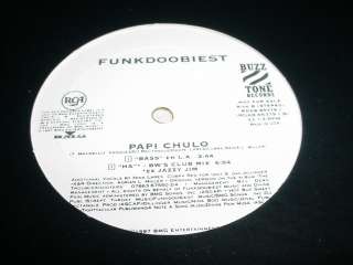 FUNKDOOBIEST papi chulo 12 DAZ DJ RECTANGLE 1997 PROMO  