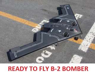 READY TO FLY B 2 Spirit Stealth Bomber RC Jet Plane EDF  