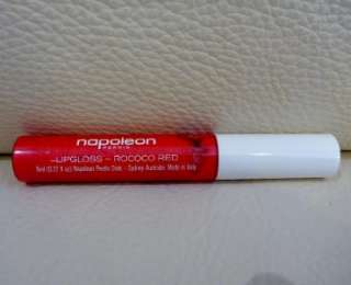 Napoleon Perdis Chandelier Shine Lipgloss, #Rococo Red, Brand NEW 