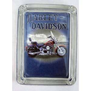   Davidson Motorcycle Logo Emblem Cigarette Ashtray