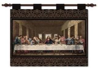 RELIGIOUS LAST SUPPER FINE ART TAPESTRY WALL HANGING  