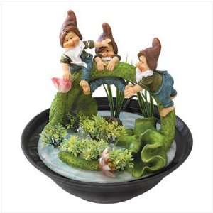  PLAYFUL PALS TABLETOP FOUNTAIN Patio, Lawn & Garden