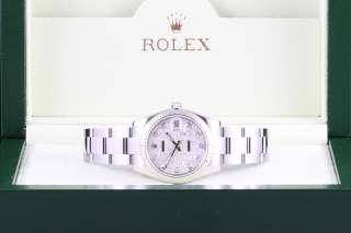 Unisex Rolex Midsize Silver Dial Datejust 178274  