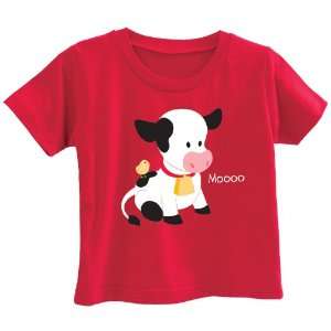  Barnyard Cow T Shirt (3T) Party Supplies (Child 3T) Toys & Games