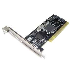  NEW 2 PORT SATA SERIAL ATA RAID PCI CONTROLLER CARD Electronics