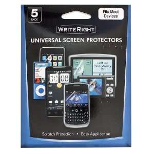  Fellowes Writeright Universal Screen Protectors   5 Pack 