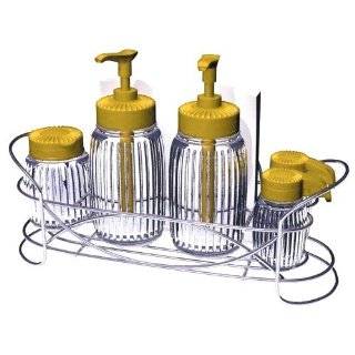  Gemco Barbecue Collection All Wire Condiment Caddy Set 