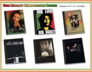Bob Marley Reggae Pocketfolders Pocket Folders 6 pack  