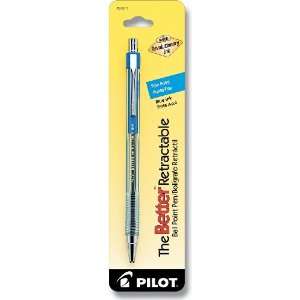  Pilot The Better Retractable Ballpoint Pen, Fine Point, Blue 