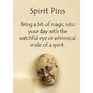  Spirit Face Pin by Nana Thebus Arts, Crafts & Sewing