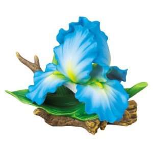   Andrea Sadeck 20041 Porcelain Flowers Large Blue Iris