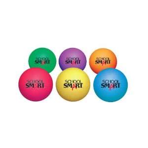  School Smart Playground Balls   8 1/2 inch   Set of 6 
