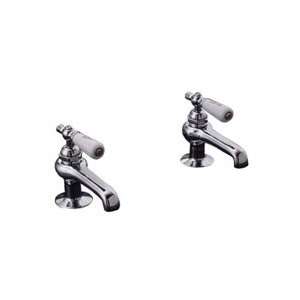  Strom Plumbing Basin Taps P0587M Matte Nickel