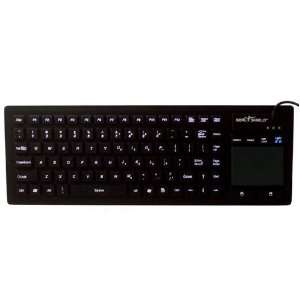   One Keyboard W/Built In Touchpad Pointing Device Backlit Electronics
