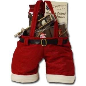 Holiday Santa Pants filled with chocolate  Grocery 