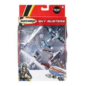  MatchBox SkyBusters 4 Pack MBX Metal (Cessna Caravan 