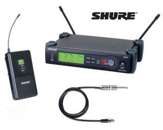 Shure SLX14 Pro Wireless Guitar or Bass Body/Belt Pack Instrument 