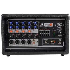  Peavey PV5300 300 Watt 5 Channel Powered Live Sound Mixer 