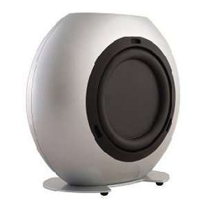  KEF HTB2 Gloss Silver Powered Subwoofer Electronics