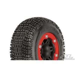  BOW TIE SC M2 TIRES MNTD ON SIXER RED/BLACK BEAD L OC RR W 