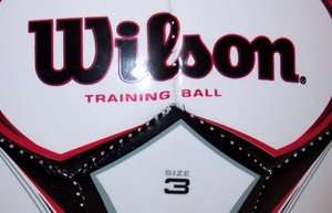WILSON AGGRESSOR Size 3 Training Soccer Ball NEW  