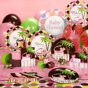  Queen of the Jungle Baby Shower Deluxe Party Pack for 16 